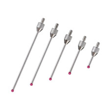 5pcs M2.5 CNC Probe Measuring 2mm Stylus Porcelain Shaft 10-50mm Probe Porcelain Shaft Touch Probe Tools