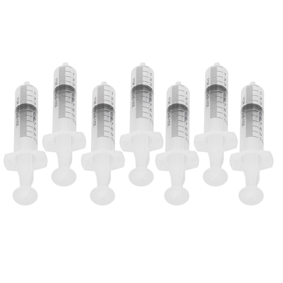 7pcs 10ml Liquid Perfume Dispense Syringe Tool Plastic Fillers