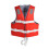 Life Vest Red L Adjustable Straps Breathable Material 4