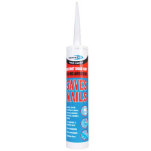 SAVES NAILS Multi-Purpose Rubber Based Instant Silicone Grab Building Adhesive