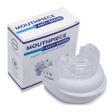 (Transparent) Adjustable Anti Snoring Mouthpiece-Guard, Customizable Comfort, Improve Sleep Quality, for Peaceful Nights
