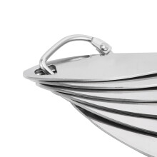 13-Piece Stainless Steel Measuring Cups & Spoons Set, 240ml Max