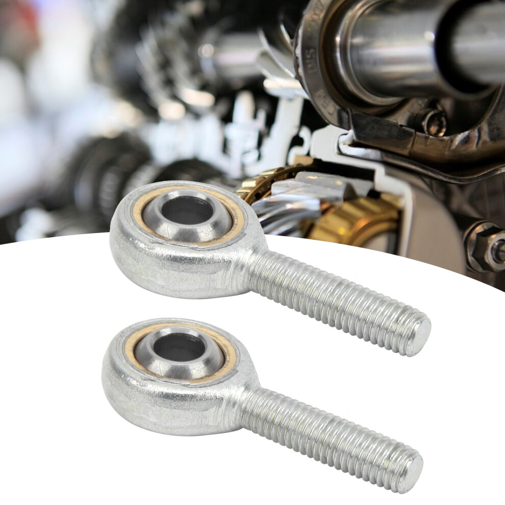 Sal8t/K 2Pcs Galvanized Joint Bearings 8Mm Threaded Rod End 8231392085807