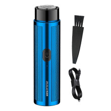 Mini Cordless Electric Shaver for Men, USB Rechargeable Beard Trimmer Travel Razor for Face & Body Grooming