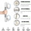 Bathroom Suction Grab Rail Bar Handle Disability Shower Safety Support Handrail 8