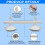 Bathroom Suction Grab Rail Bar Handle Disability Shower Safety Support Handrail 11