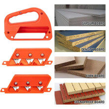 45/60 Angle Adjustable Plasterboard Quick Cutter Gypsum Board Hand Plane Drywall  Chamfering Woodworking Tool