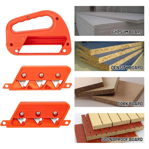45/60 Angle Adjustable Plasterboard Quick Cutter Gypsum Board Hand Plane Drywall  Chamfering Woodworking Tool