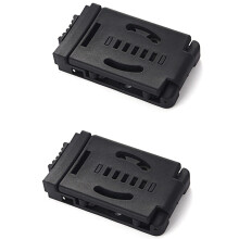 24PCS Travel Buckle Large Tek Lok Belt Clip Loop for Knife Kydex Sheath/Holster with Hardware, Special for DIY