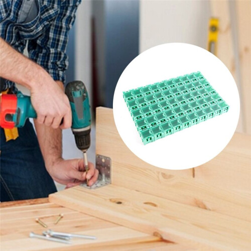 SMD SMT Electronic Component Container  Storage Boxes Kit Green 2