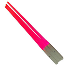 (Red) Lightsaber Chopsticks Light Up Star Wars Led Glowing Light Saber Chop Sticks Reusable Sushi Lightup Sabers Bright Leds - 9 Color Modes - Ri