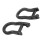 Pair Black Heavy Duty Bow Shackles 19
