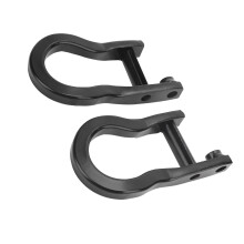OEM Replacement Black Tow Hooks Pair