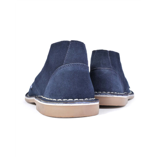 Lambretta (, ) Lambretta Chiswick Suede Men's Navy Boots 1