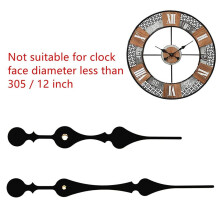 2 Pcs 16mm Quartz DIY Wall Clock Motor Kit Movement Mechanism Spade Clock Parts Repair Replacement Movement