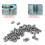 50Pcs SUS304 Thread Inserts M10-24x3D Repair Nut Reducing Nut Tool 3