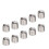100Pcs SUS304 M3x0.5 Thread Inserts Reducing Nut Repair Tool 3