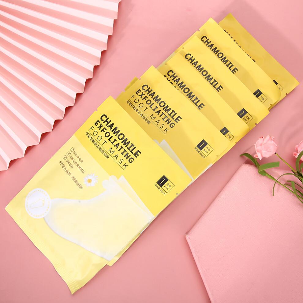 Exfoliating Foot Mask 7PCS Dead Skin Remover & Moisturizer