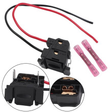2X Lamp Headlight Bulb Holder Bulb Socket 51787491 51787492 for H7 Halogen Bulb for 500 Car Accessories