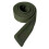 (Army Green) Women's Wool Coat Belt, Solid Brushed Waist Accessory 1
