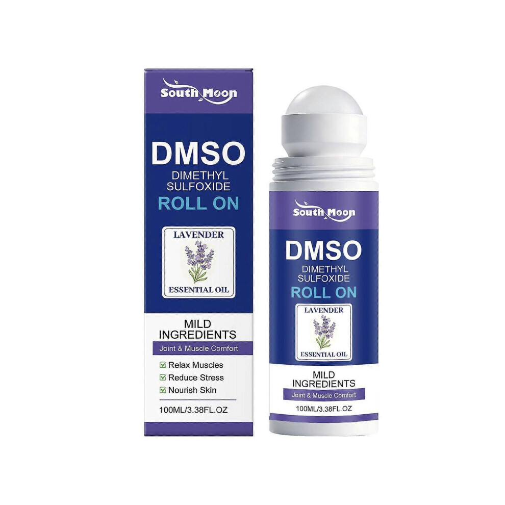 (2PCS) Pharma Grade DMSO Roll-On 99.9% Pure with Arnica, Magnesium, Lavender, Frankincense for Joint & Muscle Relief