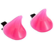 (rose Red) Pinza para el cabello con forma de cuerno de diablo para cosplay de Halloween y fiestas.