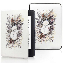 (White Fox, Paperwhite 1st Gen 2012) Funda inteligente de piel sintética para Kindle Paperwhite de 6" (1.ª a 7.ª generación)