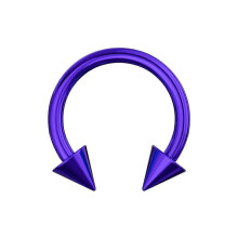 (Purple) Cono CBB anodizzato in acciaio chirurgico 316L