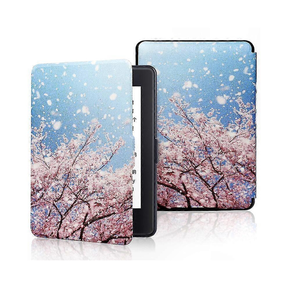 (Cherry Tree, Paperwhite 5Th Gen) 6" Kindle Paperwhite 1-7 Gen Pu Leather Smart Cover Case 4335646365234
