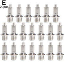 (Long jump spikes) Paquete de 20 clavos piramidales para zapatillas de correr