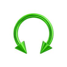 (Peridot) Cono CBB anodizado de acero quirúrgico 316L