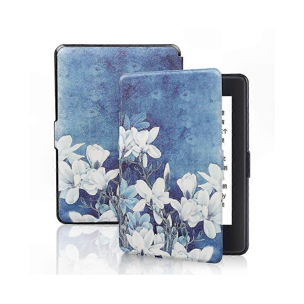 ( Floral, Paperwhite 5Th Gen) 6" Kindle Paperwhite 1-7 Gen Pu Leather Smart Cover Case Blue 4335646365173