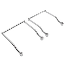Universalstahl-Motorrad-Satteltaschenhalterung für 12 mm Loch