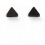 Magnetic Black Stud Earrings Non-Piercing Clip On 7