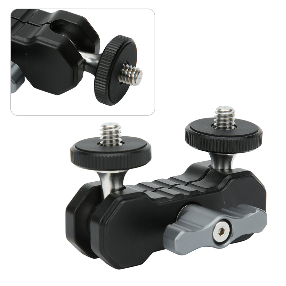 Aluminium Alloy Magic Arm Ballhead Support For Cage, Microphone, Fill Light 4971392088401