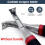 3Pcs 1inch Triangle Paint Scraper Paint Scraper Carbide Blades Double-Edged Reversible Replacement Blade 6