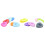 (White) 100Pcs Heart Resin Buttons, 2-Hole DIY Sewing Craft Decor 4