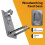 Electric Planer Inverted Bracket Woodworking Reverse Mounting Stand Carpenter Fixed Base for Electric Tool 5