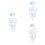 3Pcs Handwoven Dreamcatcher with Crystal Stone for Home Decor 5