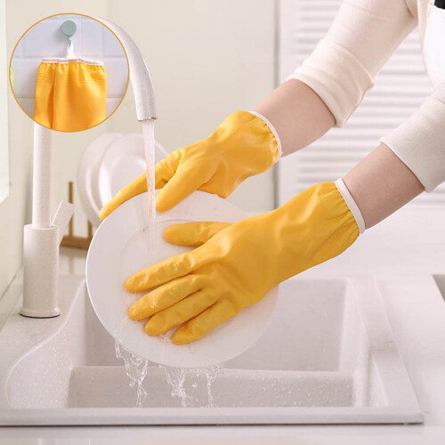 Verdickte, wasserdichte Spülhandschuhe (2er-Pack) 2