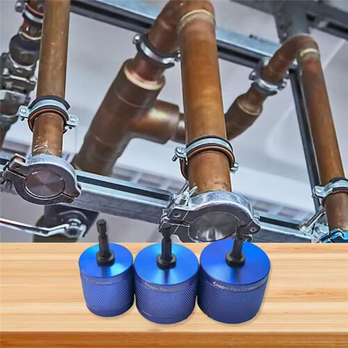 Copper Pipe Cleaner, Metal Plumbing Tools for Professional Plumber, for Drain, Vent, Pipe Cleaning 3/4Inch 1
