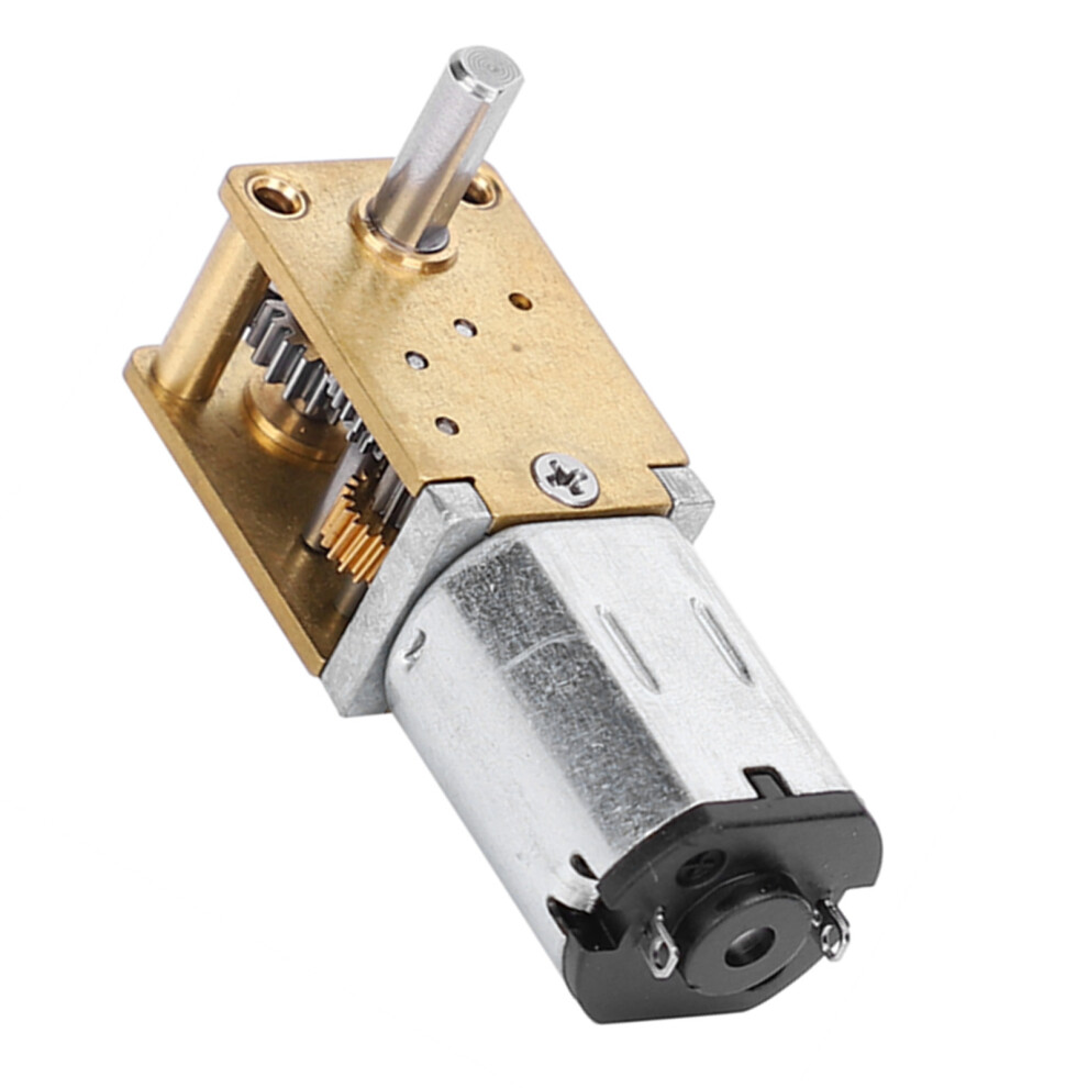 Mini DC 12V Metal Gear Motor N20 136RPM