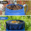Mesh Cover for Rain Barrels, Rain Barrel Cover 7