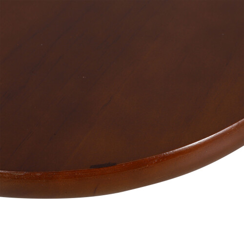 Wooden Round Stool Top Replacement Light Brown Dining Chair Seat Accessory 2