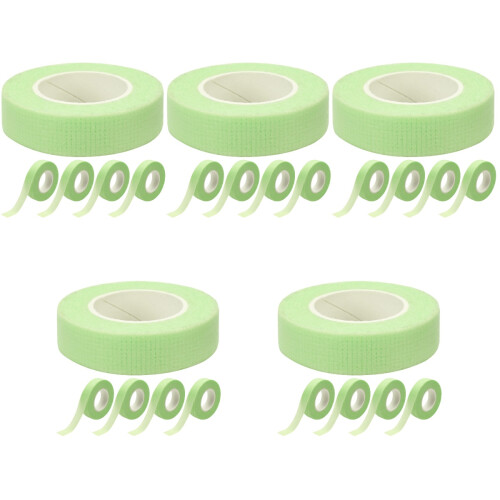 25Rouleaux Bande Tissu Vert Pour Extensions De Cils 1