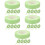 25Rouleaux Bande Tissu Vert Pour Extensions De Cils 6