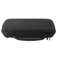 Portable EVA Carry Case for Nintendo Switch, Black Zipper, 26.5x13.5x6cm