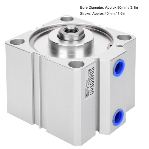 SDA80X40 Pneumatikzylinder 40mm Hub 1