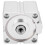 SDA80X40 Luftzylinder Edelstahl 80mm 12