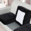 Washable Waterproof Polyester Sofa Cover Black 4